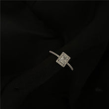 Cargar imagen en el visor de la galería, CAMPUR Beautiful Square Cubic Zirconia Adjustable Rings