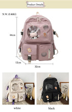 Indlæs billede til gallerivisning PEPPY #3 Waterproof Candy Color Backpack Set with Tiny Baby Cow