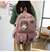 Laden Sie das Bild in den Galerie-Viewer, PEPPY #3 Waterproof Candy Color Backpack Set with Tiny Baby Cow
