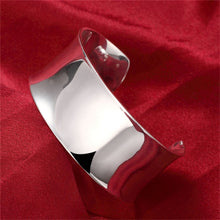 Afbeelding in Gallery-weergave laden, ADELE Sterling Silver Adjustable Bangle Cuff Bracelets