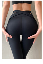 Load image into Gallery viewer, KYRIE Cross Back Waist Exercise Legging
