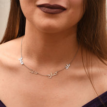 Indlæs billede til gallerivisning DAKOTA #1 Customized Name Stainless Steel Personalized Multiple Name Plate Necklaces - Bali Lumbung