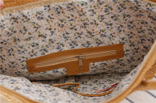 Laden Sie das Bild in den Galerie-Viewer, OTTO Weaving Handmade Straw Bag Handbag Tote Bag Shoulder Bag - Bali Lumbung