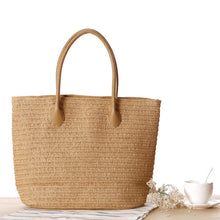 Laden Sie das Bild in den Galerie-Viewer, OTTO Weaving Handmade Straw Bag Handbag Tote Bag Shoulder Bag - Bali Lumbung