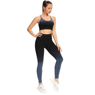 MARIS Gym Clothing for Woman Yoga Fitness Sets 2 or 3 Pieces Sports Bra or Long Sleeves Crop Top & Leggings