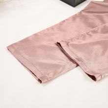 Laden Sie das Bild in den Galerie-Viewer, GAIA 3 Pieces Set Turn Down Collar Long Sleeve Including Top Bra Soft Pajamas - Bali Lumbung