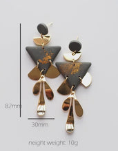 Load image into Gallery viewer, YEDA Fine Crystal Drop Earrings Long Shiny Heart - Bali Lumbung