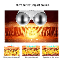 Laden Sie das Bild in den Galerie-Viewer, APRIL Mini Microcurrent Face Lift Machine II Wrinkle Remover II Skin Tightening Device with USB Charging - Bali Lumbung