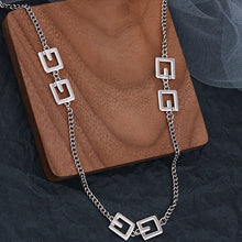 Indlæs billede til gallerivisning ELSIE 925 Sterling Silver Modern Style Collar Necklaces - Bali Lumbung