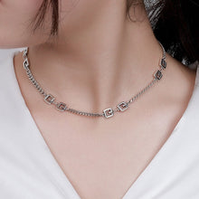 Cargar imagen en el visor de la galería, ELSIE 925 Sterling Silver Modern Style Collar Necklaces - Bali Lumbung
