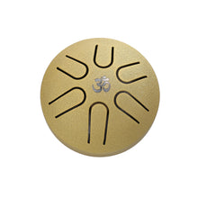 Load image into Gallery viewer, TYMPANUM 3&quot; 6 Tune Tongue Drum - Steel Tongue Drum - Handpan Drum with Drumstick