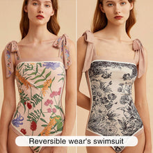 Laden Sie das Bild in den Galerie-Viewer, KANI Reversible Classic One Piece Swimsuit Padded Bathing Suit - Bali Lumbung